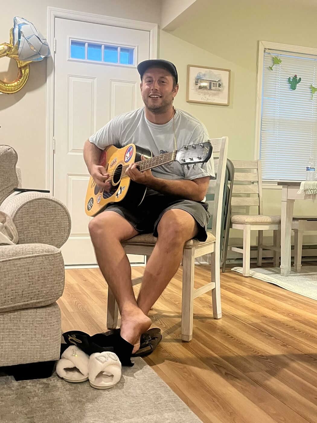 Lonny with guitar